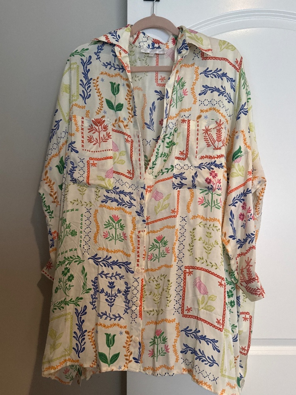 Anthropologie women’s shirt dress